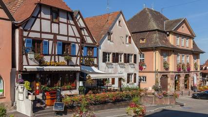 Gîte pour 4 personnes, avec jardin à Dambach-la-Ville