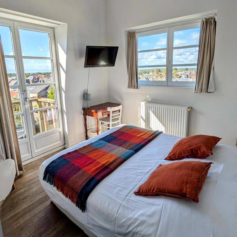 Double or Twin Room with Village View in Le Crotoy, Région d'Abbeville