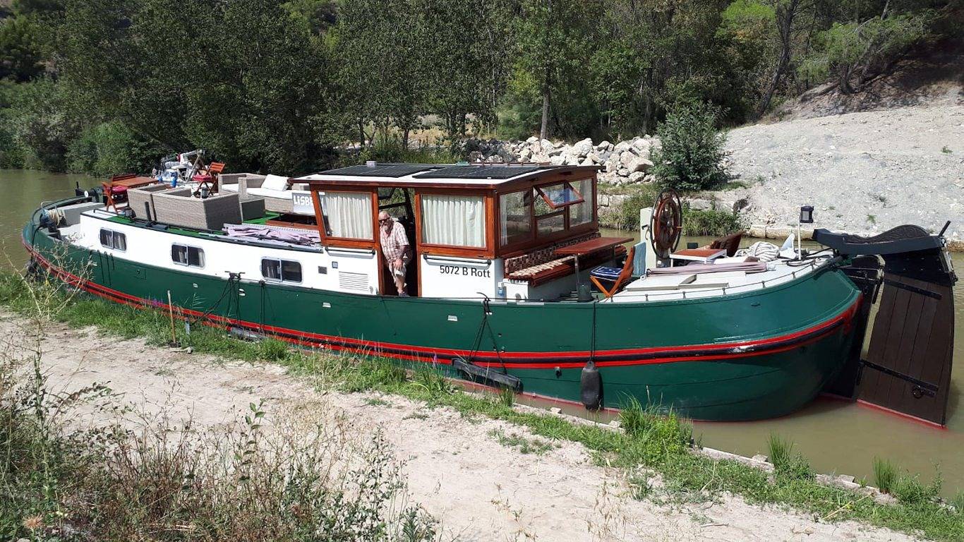 Chambre d'hôtes Péniche de 1902 - Cabine Surcouf in Malestroit, Région de Vannes