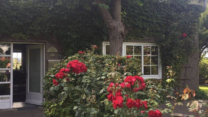 Ferienwohnung für 3 Personen, mit Garten und Sauna in Nordstrand