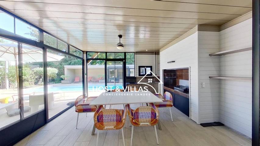 Villa pour 10 personnes, avec jardin ainsi que jacuzzi et piscine à Seignosse - 4