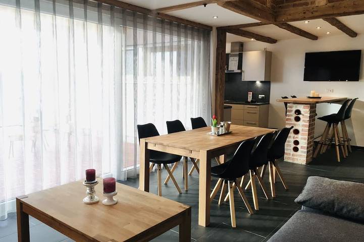 Ferienwohnung für 6 Personen, mit Balkon und Garten