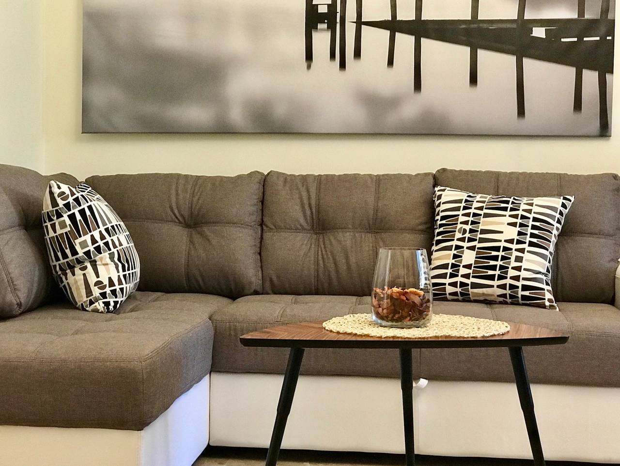 Villa Iconi am Gardasee, Villa 5 Gehminuten vom Strand entfernt in Lido di Manerba, Manerba del Garda