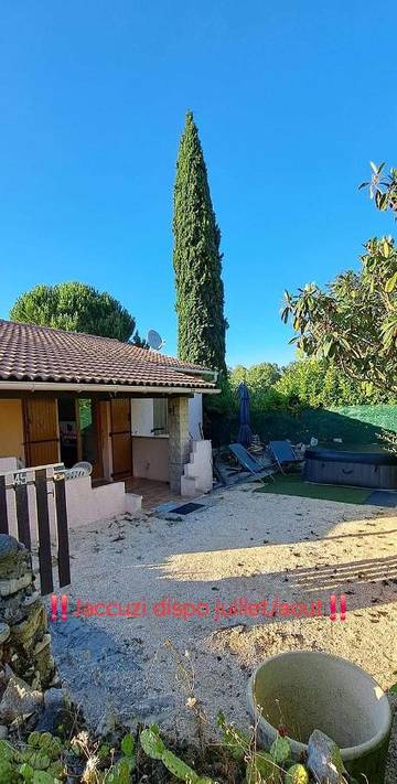 Gîte pour 6 personnes, avec jardin et terrasse à Pradons