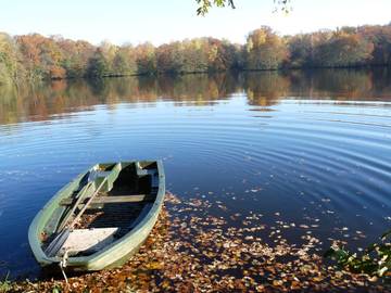 Gîte pour 8 personnes, avec vue sur le lac et jardin ainsi que sauna et vue à Vrigne-aux-Bois