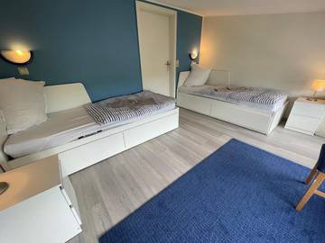 Gîte pour 4 personnes, avec terrasse ainsi que jardin et vue à Niderviller