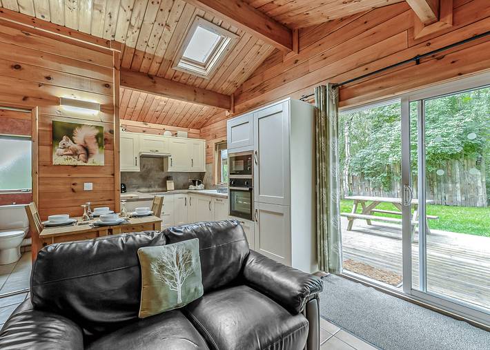 Lodge for 4 people in Staffordshire Moorlands
