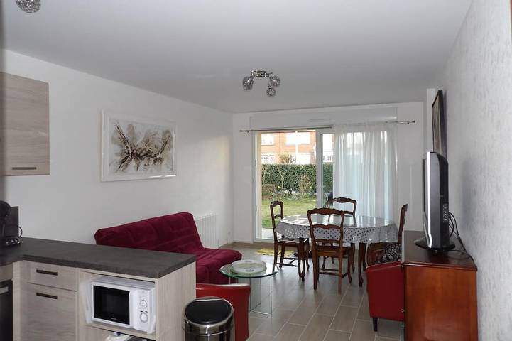 Location de vacances pour 6 personnes, avec jacuzzi et jardin, animaux acceptés à Berck