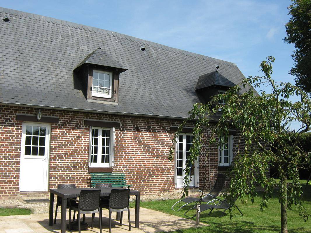 Gîte für 6 Personen mit Terrasse in Fresquiennes, Rouen und Umgebung