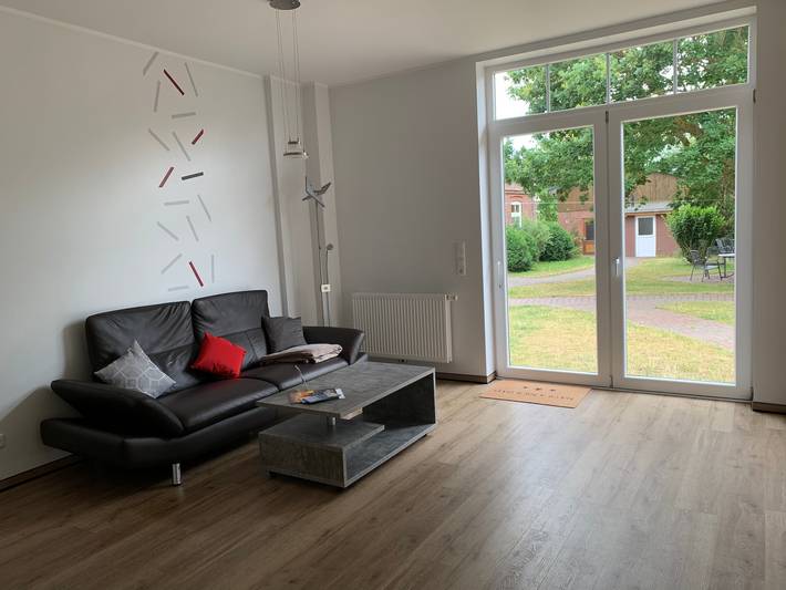 Ferienwohnung für 2 Personen, mit Terrasse und Garten sowie Sauna