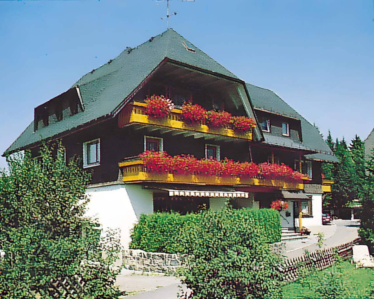 Ganze Wohnung, Ferienwohnung '2' mit Bergblick, Gemeinschaftsgarten und Wlan in Hinterzarten, Südschwarzwald