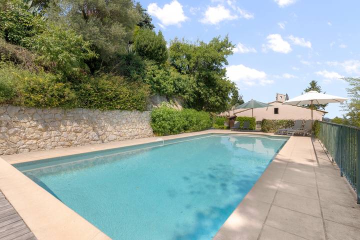 Villa Marie in Vence, Mediterranean Coast (France)