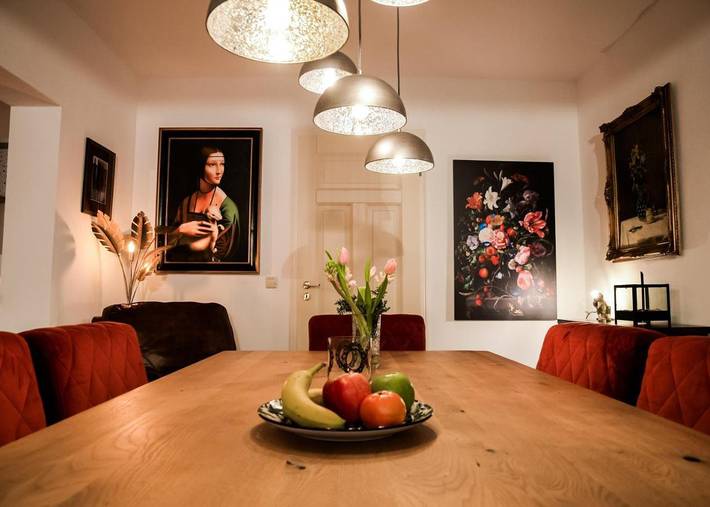 Ferienwohnung für 4 Personen, mit Terrasse und Garten sowie Pool in Pieschen-Nord/Trachenberge