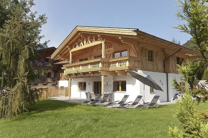 Ferienhaus für 6 Personen, mit Garten und Balkon