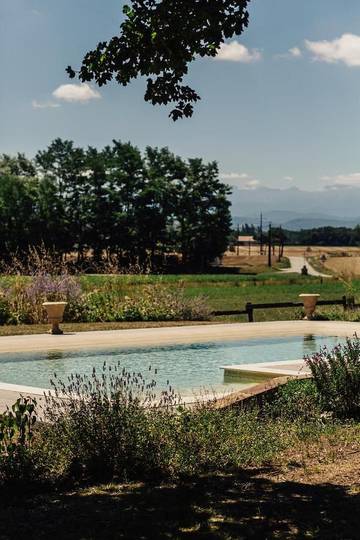 Chambre d’hôte pour 2 personnes, avec terrasse et piscine à Gaudiès