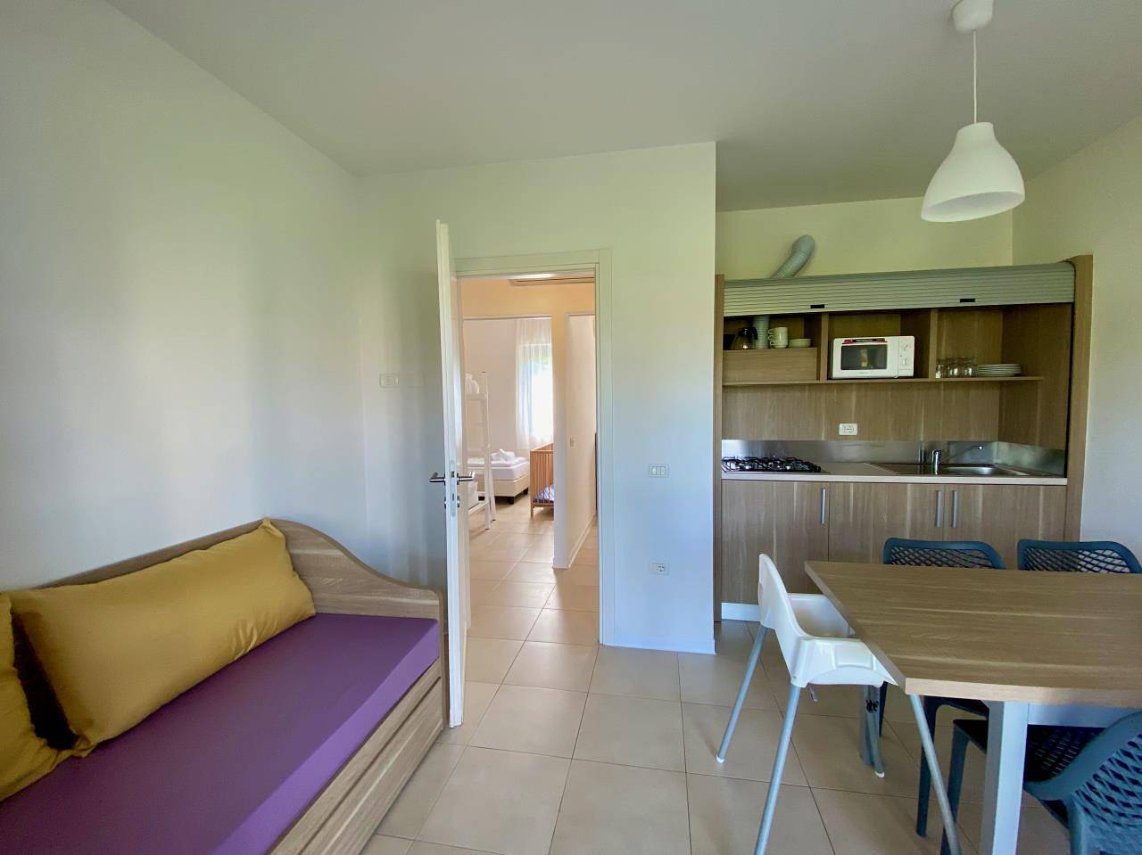 Ganze Wohnung, Ferienpark Belvedere Wohnung Family für 6 Personen  in Castelnuovo del Garda, Gardasee-Berge