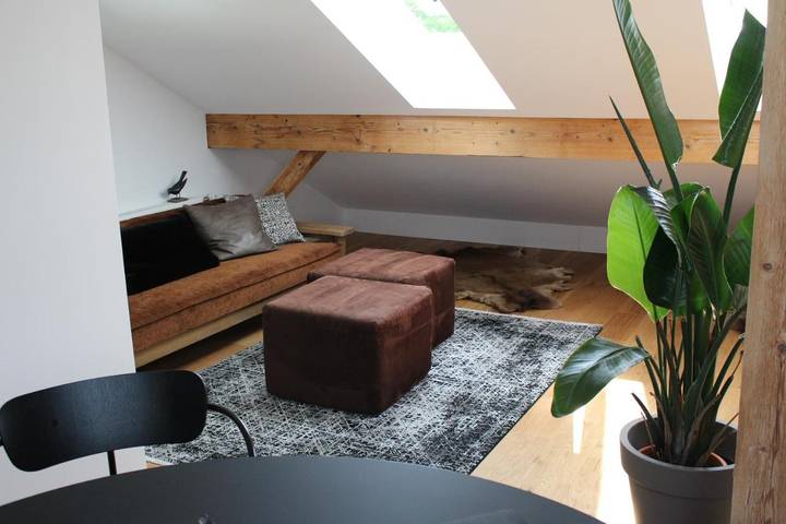 Ferienwohnung für 3 Personen, mit Ausblick in Egg