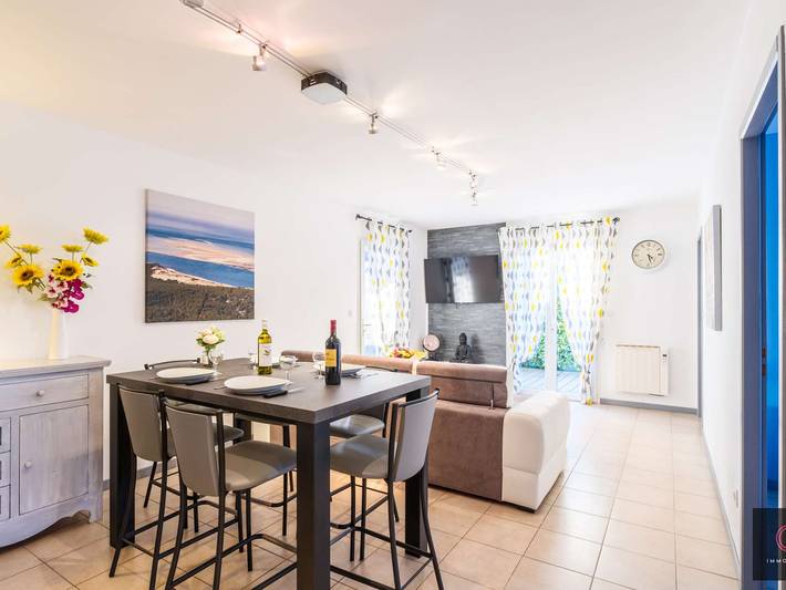 Location de vacances pour 4 personnes, avec Terrasse et Jardin dans Biscarrosse (bourg)
