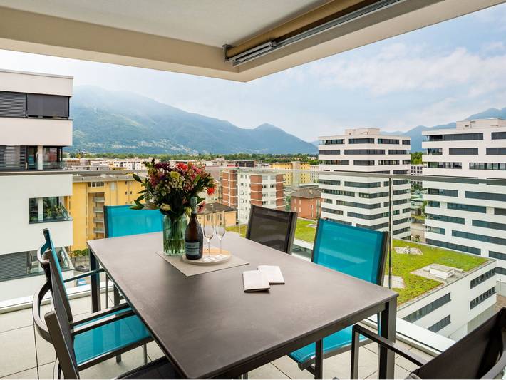 Ferienwohnung für 2 Personen, mit Balkon in Locarno - 2