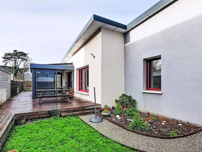 Maison de vacances pour 4 personnes, avec jardin à Plougastel-Daoulas