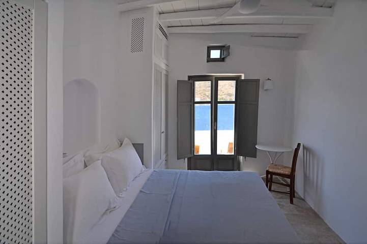 Amorgos der Olivengarten über dem Meer I in Kykladen