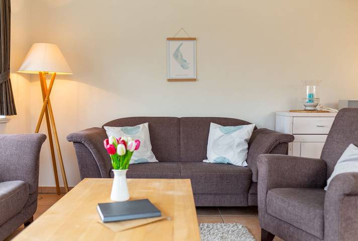 Ferienwohnung für 4 Personen, mit Terrasse und Garten sowie Ausblick in Norddorf - 4