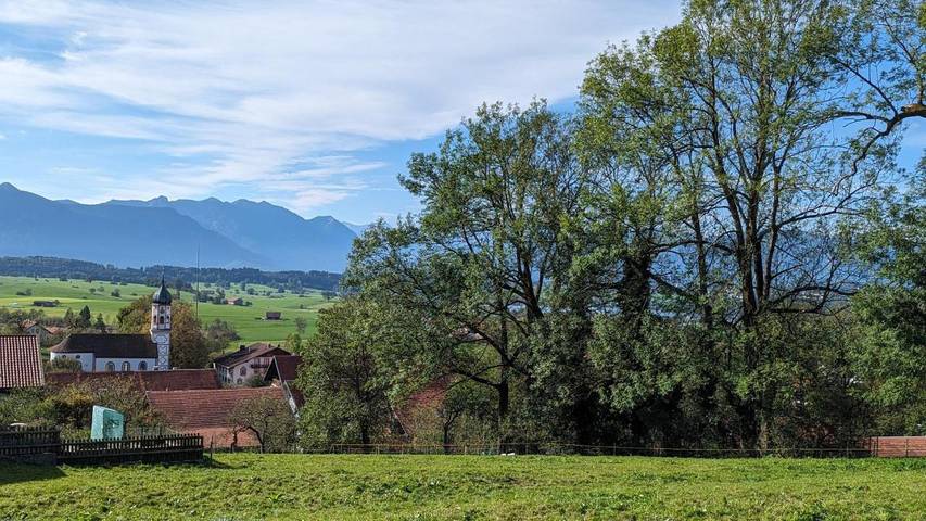 Ferienwohnung für 6 Personen, mit Balkon und Terrasse sowie Garten und Ausblick am Riegsee - 4