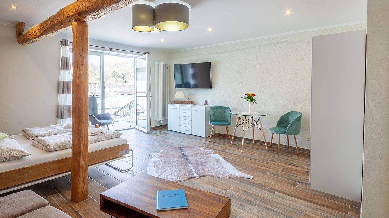 Ganze Ferienwohnung, Ferienwohnung für 2 Personen (42 m²) in Schalkenmehren in Schalkenmehren, Vulkaneifel