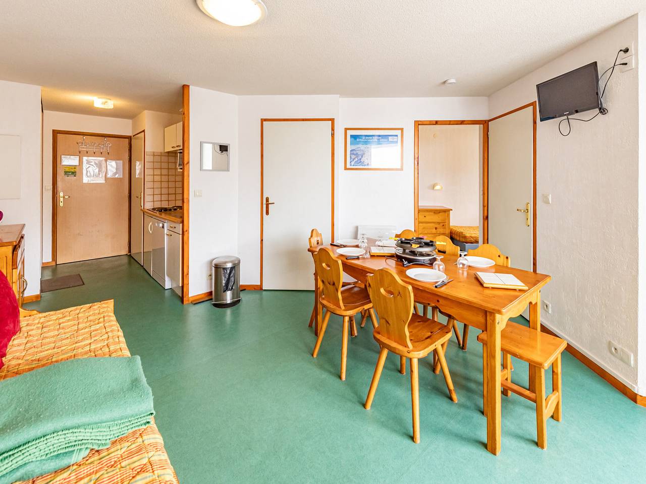 Geheel appartement, Vakantieappartement voor 7 personen met balkon in Saint-François-Longchamp, Le Grand Domaine