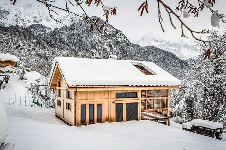 Chalet für 12 Personen, mit Balkon und Garten - 1