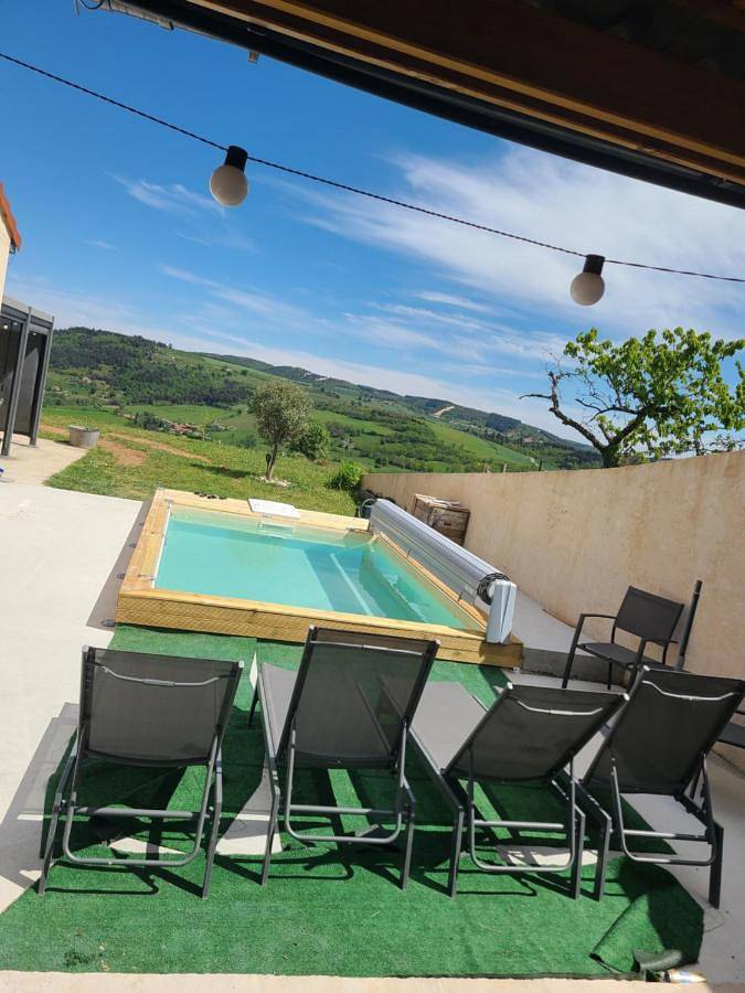 Le Qg chez Flo et David in Saint-Julien-Molin-Molette, Pilat Regionaal Natuurpark