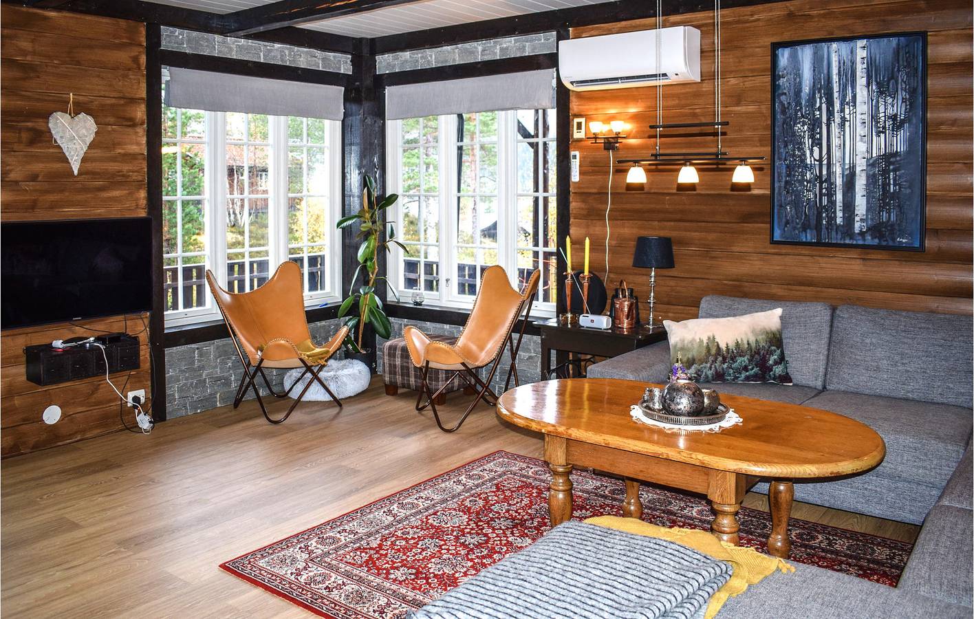 Ferienhaus für 9 Personen mit Terrasse in Fyresdal