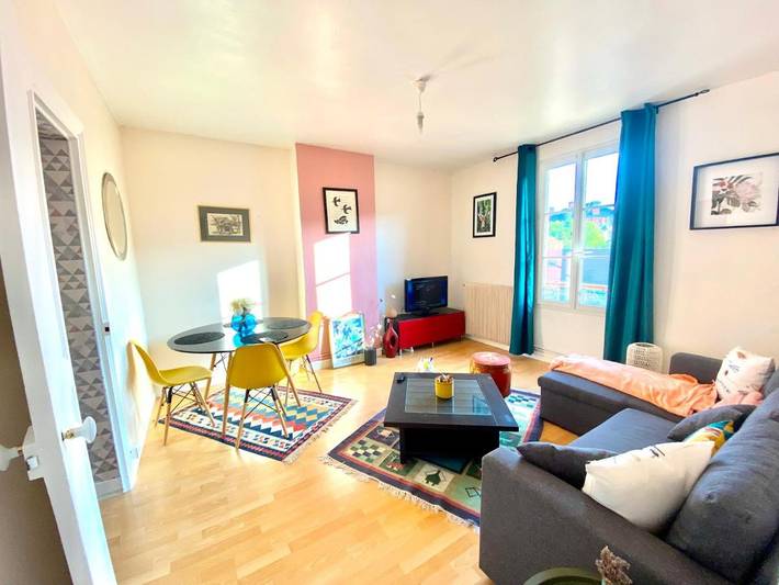 Appartement de vacances pour 4 personnes, avec jardin