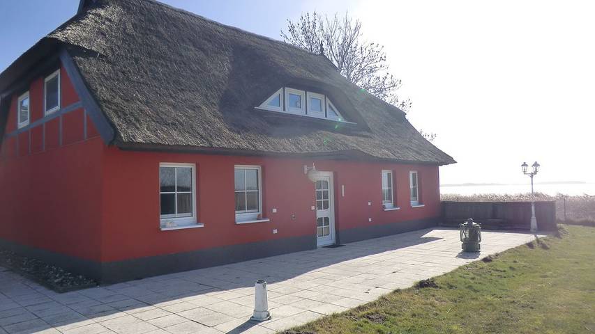 Ferienwohnung für 4 Personen, mit Terrasse am Achterwasser