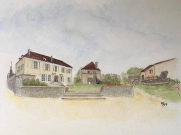 Chambre d’hôte pour 3 personnes, avec jardin et vue à Moutiers-Saint-Jean
