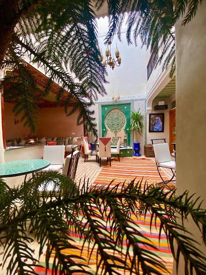 Riad pour 2 personnes, avec vue et terrasse dans Jemaa el-Fnaa