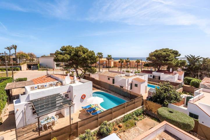 Villa pour 5 personnes avec jardin in Punta Prima, Sant Lluís