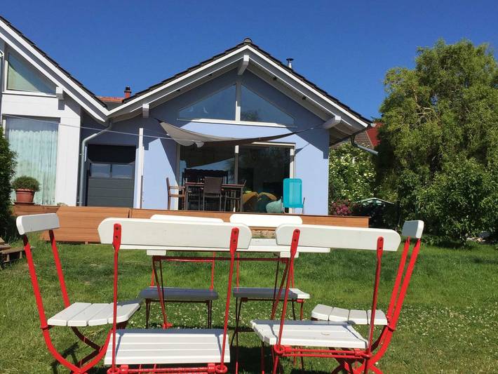 Ferienwohnung für 4 Personen, mit Terrasse und Whirlpool sowie Garten und Seeblick in Breege - 2