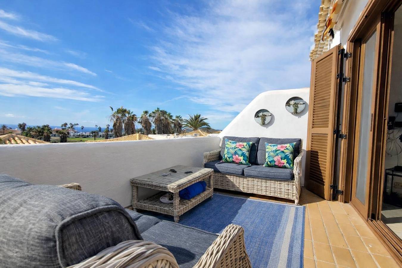 Appartement entier, Appartement de vacances pour 2 personnes avec terrasse in Golf del Sur, San Miguel de Abona