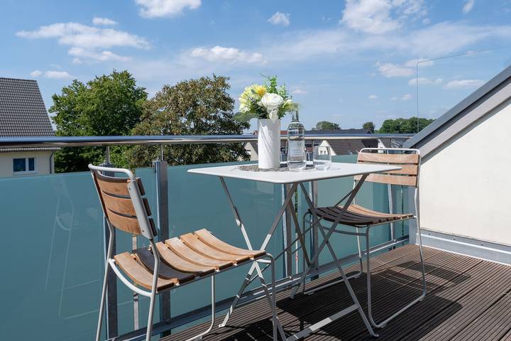 Ferienwohnung für 2 Personen, mit Sauna und Balkon, mit Haustier in Timmendorfer Strand