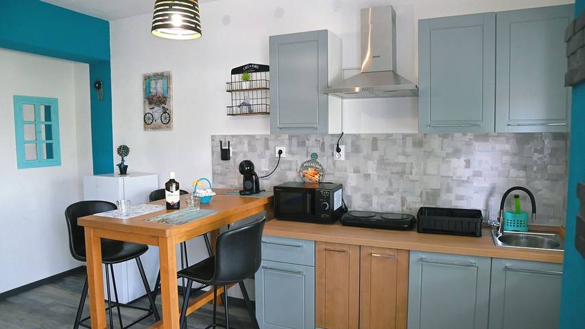 Ferienwohnung für 3 Personen, mit Terrasse