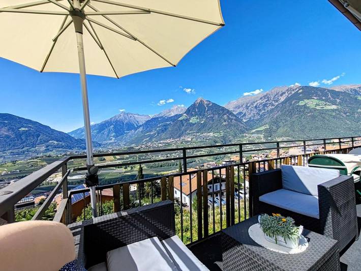 B&B für 2 Personen, mit Ausblick und Garten in Südtirol