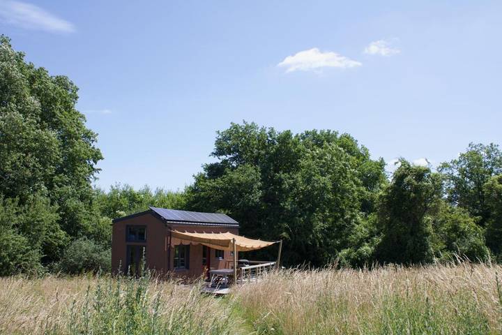 Cottage pour 4 personnes, avec terrasse ainsi que jardin et vue à Philippeville
