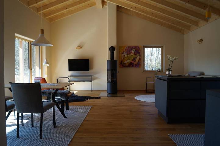 Chalet für 2 Personen, mit Balkon/Terrasse und Balkon sowie Garten in der Oberpfalz