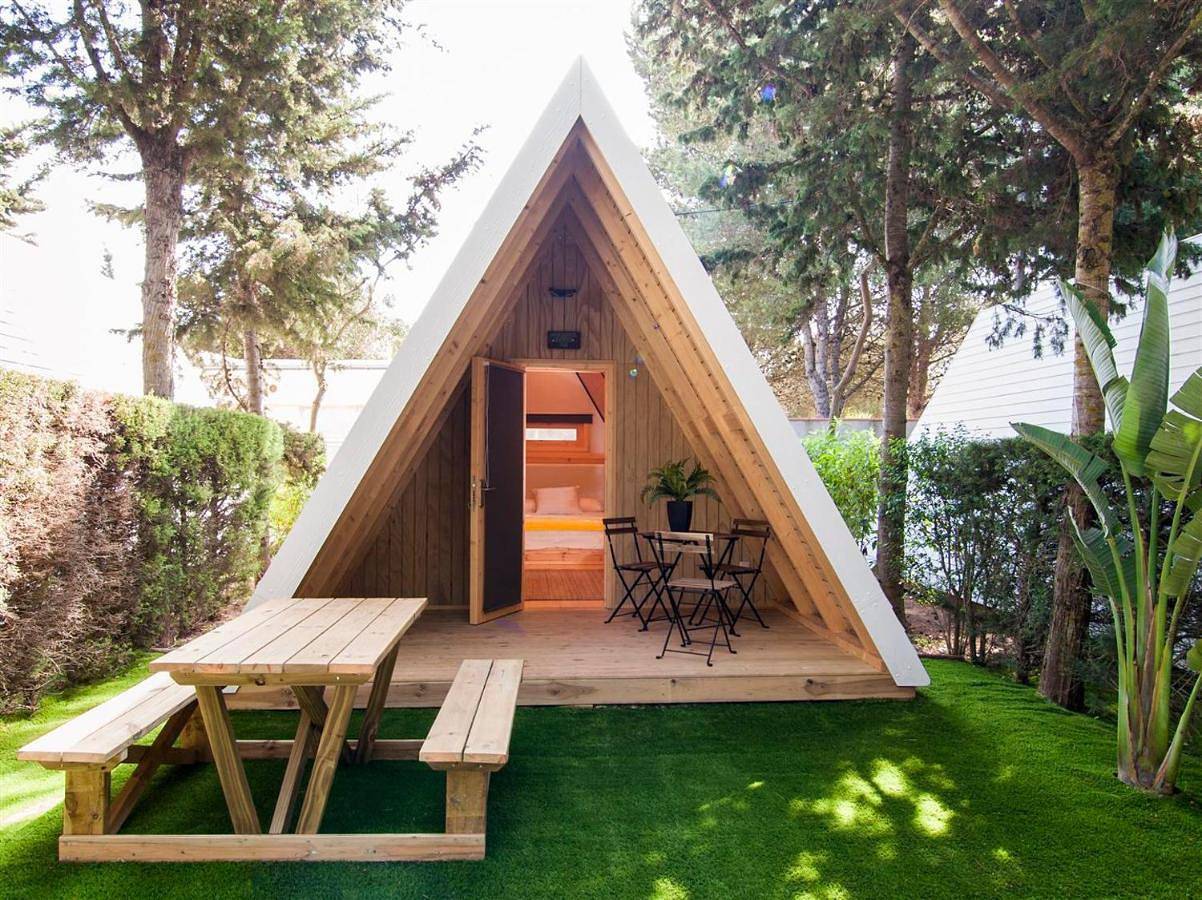 Glamping -Bungalows El Faro in Conil de la Frontera, Costa de la Luz