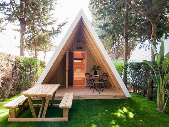 Camping für 5 Personen, mit Pool und Garten sowie Ausblick an der Costa de la Luz - 2