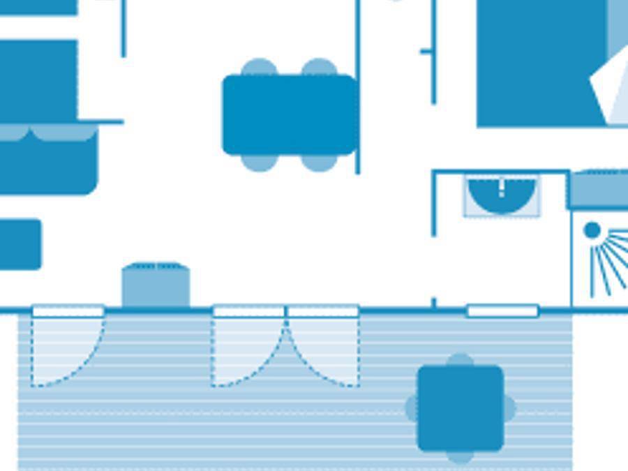 Camping Sandaya Les Rivages - Mobile home 4 persons - Cottage Bouton d'or 4p 2ch 1sdb *** in Millau, Parc naturel régional des Grands Causses