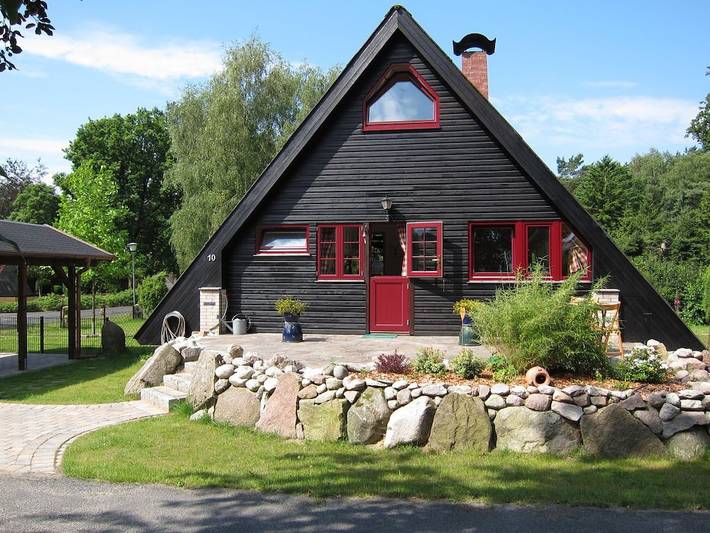 Ferienhaus für 5 Personen, mit Terrasse und Garten