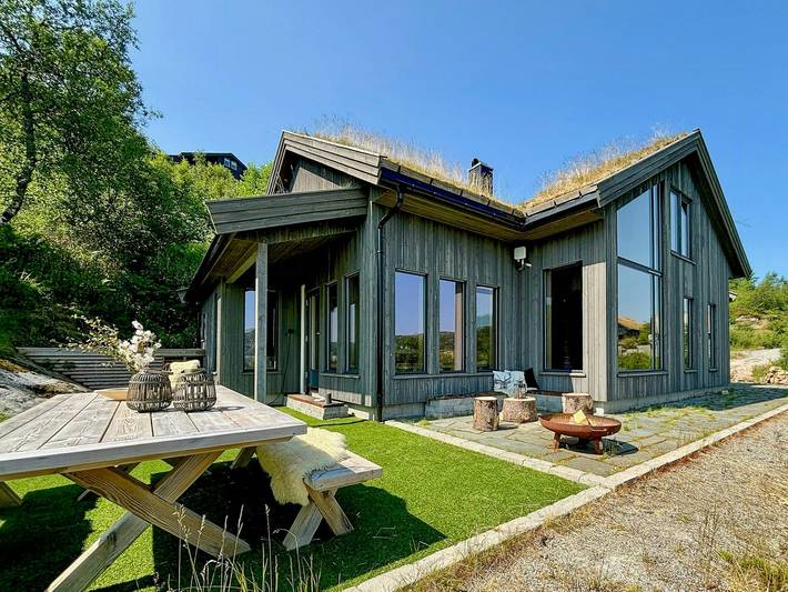 Ferienhaus für 10 Personen, mit Terrasse in Åseral