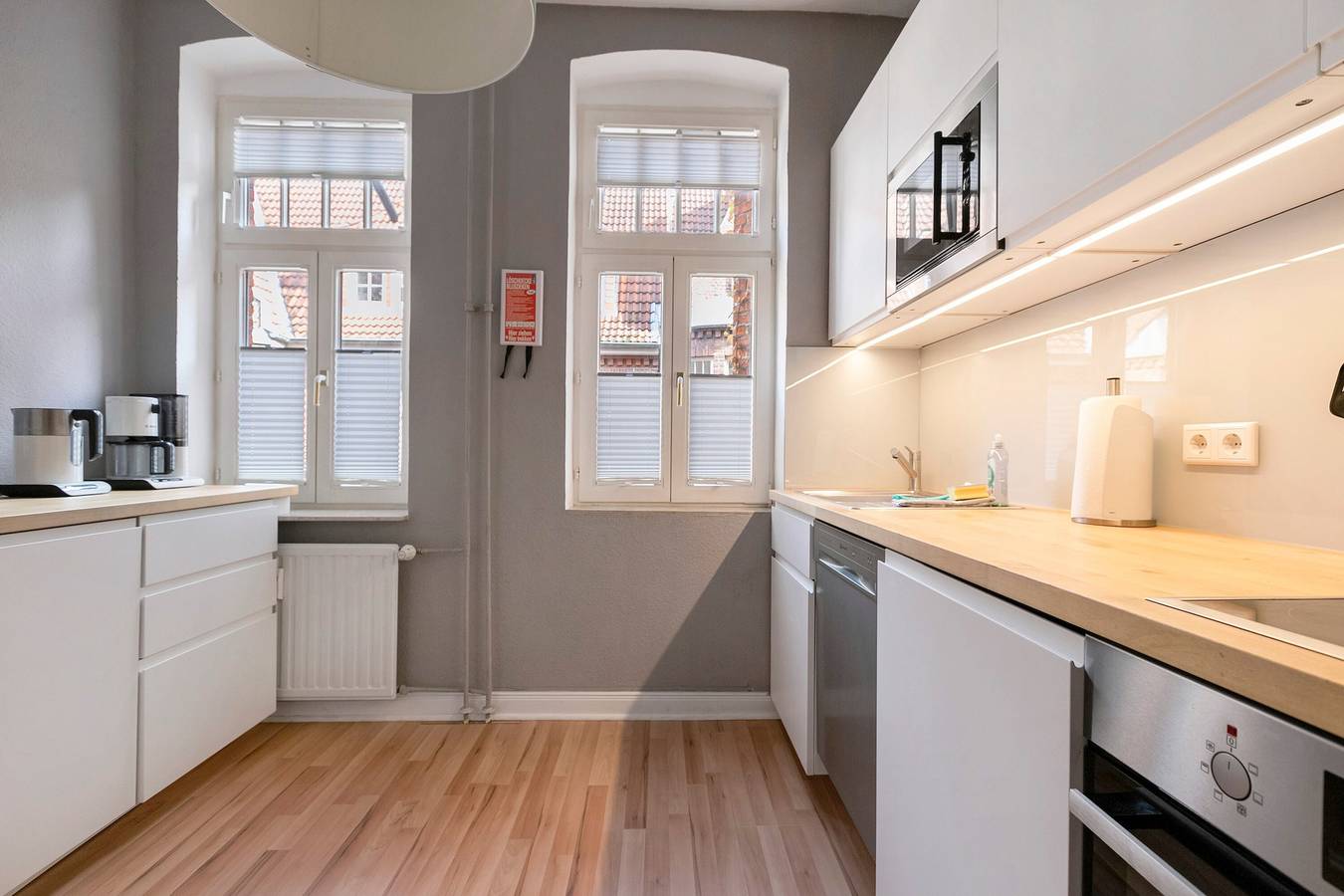 Appartement entier, Appartement 'Quartier Im Burghof' avec Wi-Fi in Flensbourg, Flensburger Förde